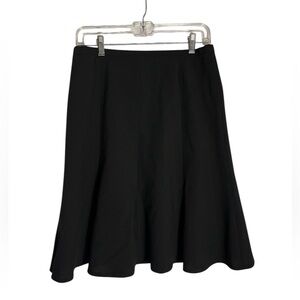 Antonio Melani skirt size 6‎ solid black A-line skirt PERFECT 🖤🖤